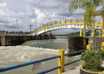 Jangkauan Irigasi Bendungan Lempake Samarinda hingga 714,56 Hektare