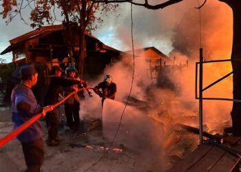 Jelang Berbuka Puasa, 11 Rumah di Loa Kulu Terbakar