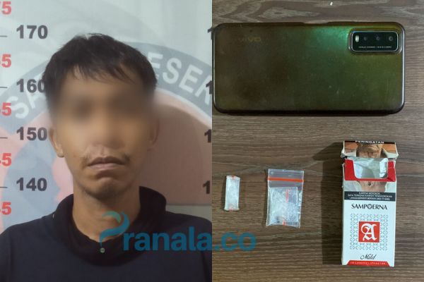 Usai Beli Sabu di Berbas Pantai, Pengedar Langsung Diringkus di Bontang Kuala