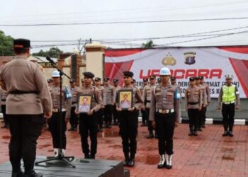 5 Oknum Anggota Polres Kutai Barat Dipecat karena Narkoba sampai Bolos