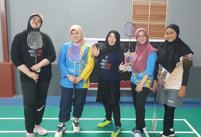 Sambut Ulang Tahun Ke 2, IKA HMB Gelar Happy Badminton Tournament 2