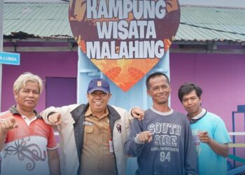 Kampung Malahing Bersolek, Dinobatkan 75 Besar Anugerah Desa Wisata Indonesia