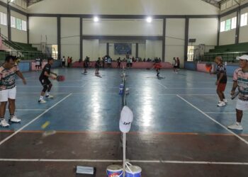Jelang Kejurnas, Bontang Pickleball Community Gelar Latihan Bersama di Sport Center Lok Tuan