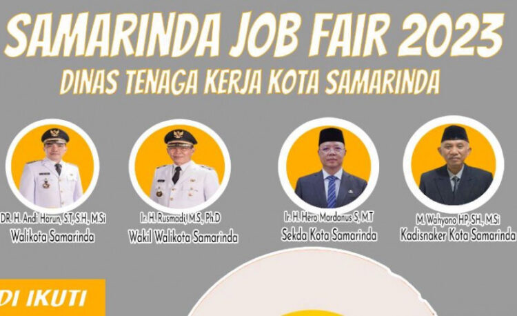 Samarinda Job Fair 2023 Diisi 52 Perusahaan, 1.129 Lowongan Kerja Tersedia