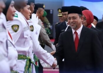 Paskibraka Kaltim 2023 Dikukuhkan