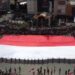 HUT Kemerdekaan RI ke-78; Bendera Merah Putih Raksasa Membentang di Samarinda
