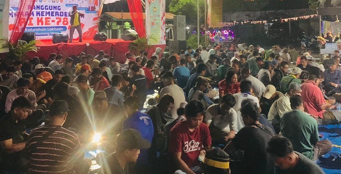 Meriahnya HUT Kemerdekaan RI ke-78 di Lok Tuan; Mulai Lomba Gaple sampai Mewarnai