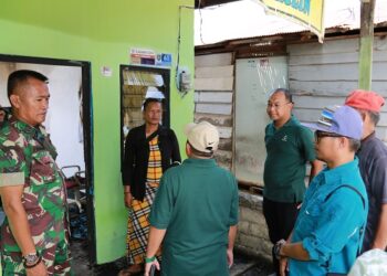 Badak LNG Sigap Bantu Warga Korban Kebakaran Berbas Pantai