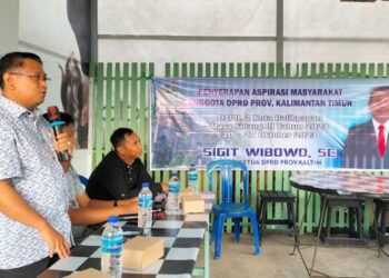 Masuk Masa Reses, Wakil Ketua DPRD Kaltim Sigit Wibowo Sambangi Warga Balikpapan