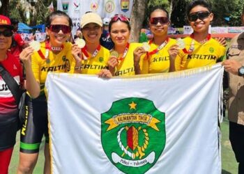Raih 24 Medali, Sepatu Roda Kaltim Juara Umum Pra PON 2024