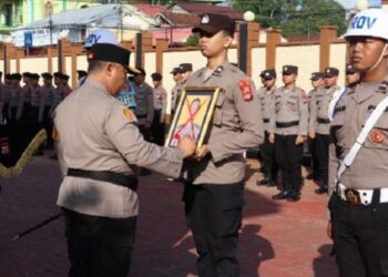 Oknum Polisi di Polres Kutai Barat Dipecat karena Terlibat Narkoba
