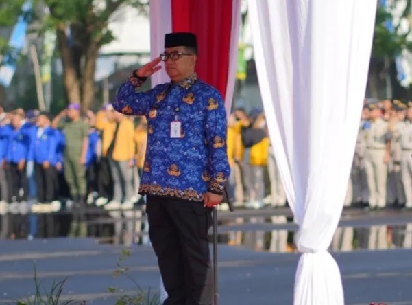 PJ Gubernur Kaltim Pimpin Upacara Hari Sumpah Pemuda, Ini Pesannya