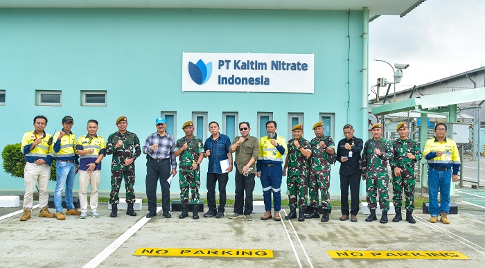 Danpussenarhanud Kunjungi PT KNI, Pastikan Dukung Keamanan Pabrik