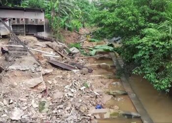 Dapat Bankeu Rp13,1 Miliar, Penurapan di Gunung Elai Dilanjutkan