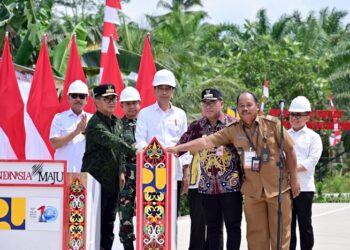Jokowi Resmikan 10 Ruas Jalan, Salah Satunya di Bontang