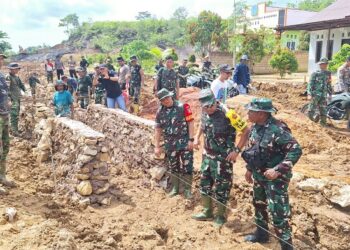 Progres Sasaran TMMD di Bontang Sudah Capai 50 Persen, Tim Wasev Ingatkan Selesai Tepat Waktu