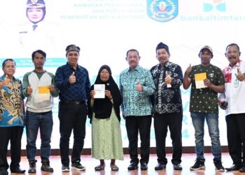 48 KK di Bontang Dapat Bantuan Perumahan, Setiap Orang Terima Rp20 Juta