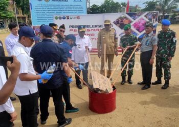 Wujudkan Bontang Bersih Tanpa Narkoba, BNN Gelar Deklarasi dan Apel Siaga