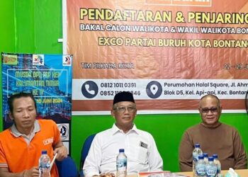 Meski Jalur Independen, Basri Rase-Chusnul Dihin Lirik Partai Buruh Bontang