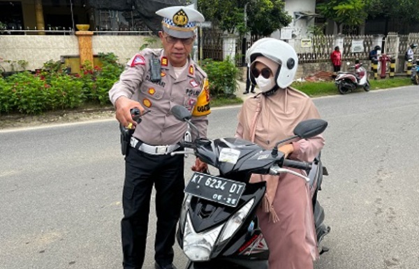 Operasi Patuh Mahakam 2024 di Bontang Hari Ini; 33 Pelanggar Terjaring, 8 Unit Motor Diangkut