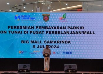 Pemkot Samarinda Luncurkan Sistem Parkir Non-Tunai di 5 Mal, PAD Diklaim bakal Naik
