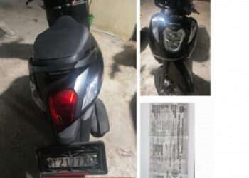 Barang bukti yang kini diamankan pihak kepolisian.