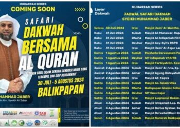 Syekh Muhammad Jaber Gelar Safari Dakwah di Balikpapan, Catat Waktu dan Lokasinya