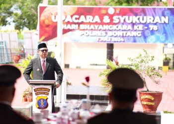 Wali Kota Basri Rase Apresiasi Polri pada Hari Bhayangkara ke-78: Sinergitas Kunci Keamanan Bontang