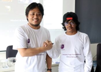 Yudha Almerio dan Muh Arsyad Mustar Pimpin AJI Samarinda 2024-2027
