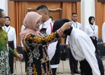 40 Calon Paskibraka Kaltim 2024 Mulai Digembleng