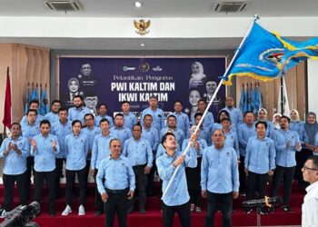 Selamat! Pengurus PWI dan IKWI Kaltim Resmi Dilantik