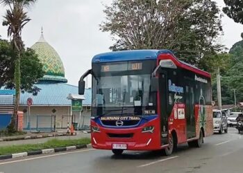 Bus Balikpapan City Trans Kembali Beroperasi, Tarif Masih Gratis dengan Tap E-Money