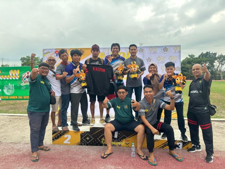 Atletik Tambah Medali PWI Kaltim di Porwanas Kalsel