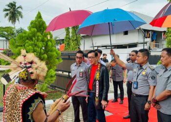 Perdana, Menkumham Hadiri Rapat Kabinet di IKN dan Sambangi Lapas Balikpapan