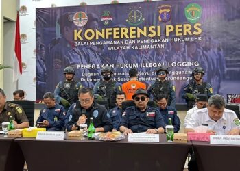 Buron Selama 7 Bulan, Otak Pembalakan Liar Ditangkap di Samarinda