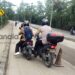 Aksi Simpatik Personel Polres Bontang, Bantu Pengendara Mogok di Jalan Cipto Mangkusumo