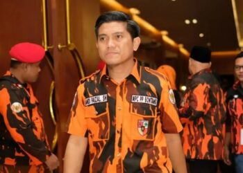 Amanah Berlanjut, Andi Faizal Kembali Pimpin Pemuda Pancasila Bontang