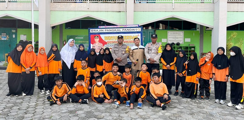 Bentor Cerdas Bontang Presisi Sambangi di SDIT Cahaya Fikri, Kembangkan Minat Baca sejak Dini