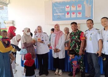 Gemar Minum Susu; Upaya Gunung Telihan Bontang Tingkatkan Gizi Anak