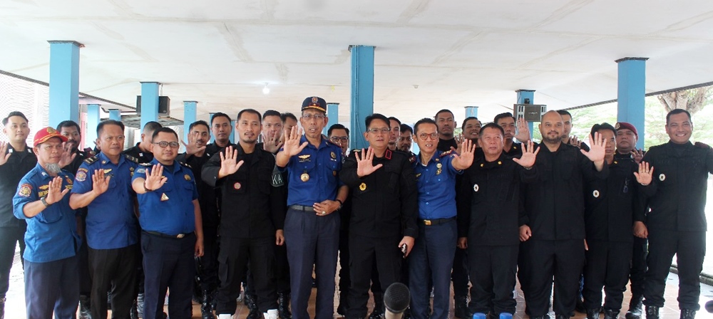 Lapas Bontang Gelar Simulasi Penanggulangan Kebakaran, Latih Kesiapsiagaan dan Pencegahan