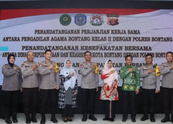Polres Bontang Gandeng Pengadilan Agama, Perpustakaan hingga Sekolah untuk Sinergi Keamanan dan Literasi