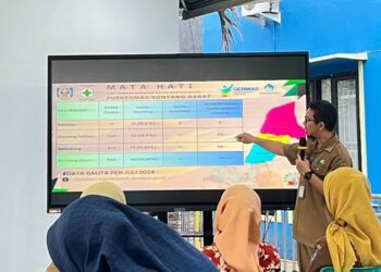 Posyandu Gunung Telihan dan Puskesmas Bontang Barat Kolaborasi Atasi Stunting Lewat PMT Balita