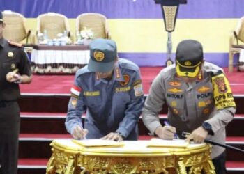 1.992 Linmas Balikpapan Dilengkapi BPJS, Siap Amankan Pilkada 2024