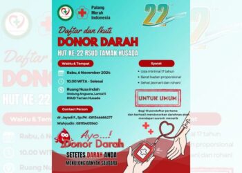 RSUD Bontang Rayakan Ulang Tahun dengan Aksi Donor Darah, Daftar Sekarang!