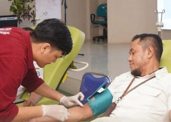 HUT ke-22 RSUD Taman Husada Bontang, Puluhan Pendonor Darah Antusias Bantu Sesama