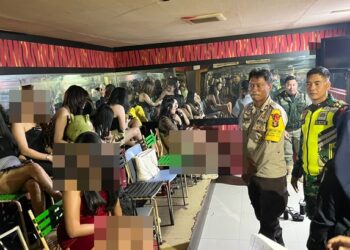 Masa Tenang Pemilu, Tim Gabungan Sisir Titik Rawan di Bontang Selatan
