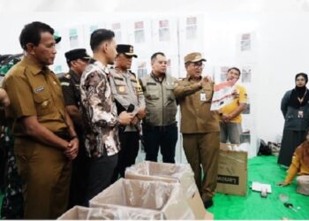 Pantau Persiapan Pemilu di Bontang, Pj Gubernur Kaltim Wanti-Wanti Pemilih Pemula