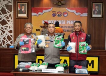 Bawa 5 Kg Sabu dalam Bungkus Milo, Pria di Samarinda Ini Diduga Bagian dari Jaringan Besar Narkoba