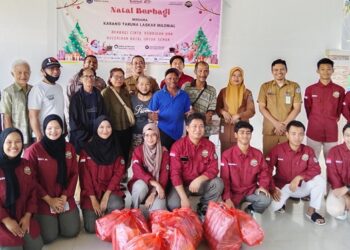 Karang Taruna Gunung Telihan Bontang Gelar Natal Berbagi untuk Warga Nasrani