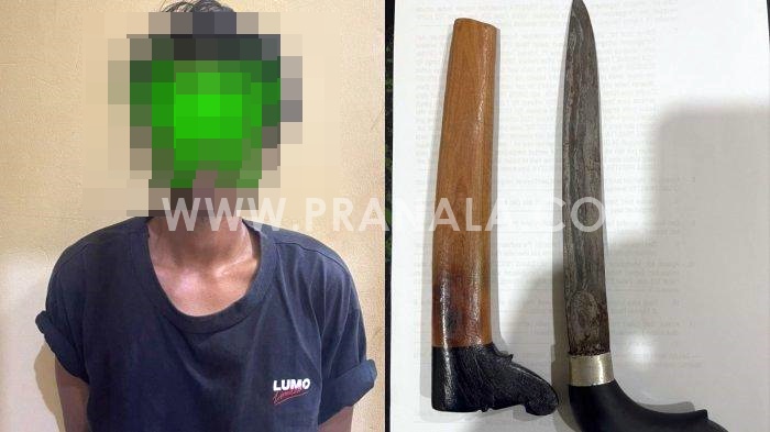 Pengantar Galon di Balikpapan Bawa Senjata Tajam saat Tagih Uang